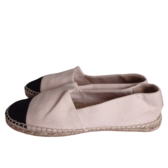 Tory Burch Size 7 Colorblock Espadrille Flat Shoes - Picture 5 of 15